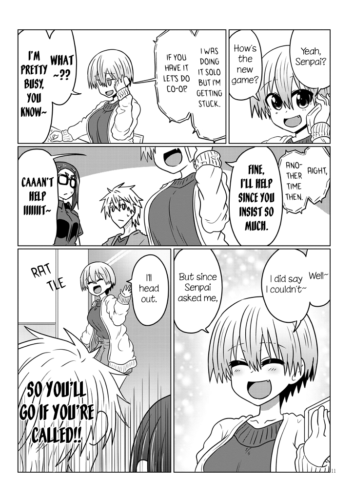 Uzaki-Chan Wa Asobitai! Chapter 43 page 11 - 