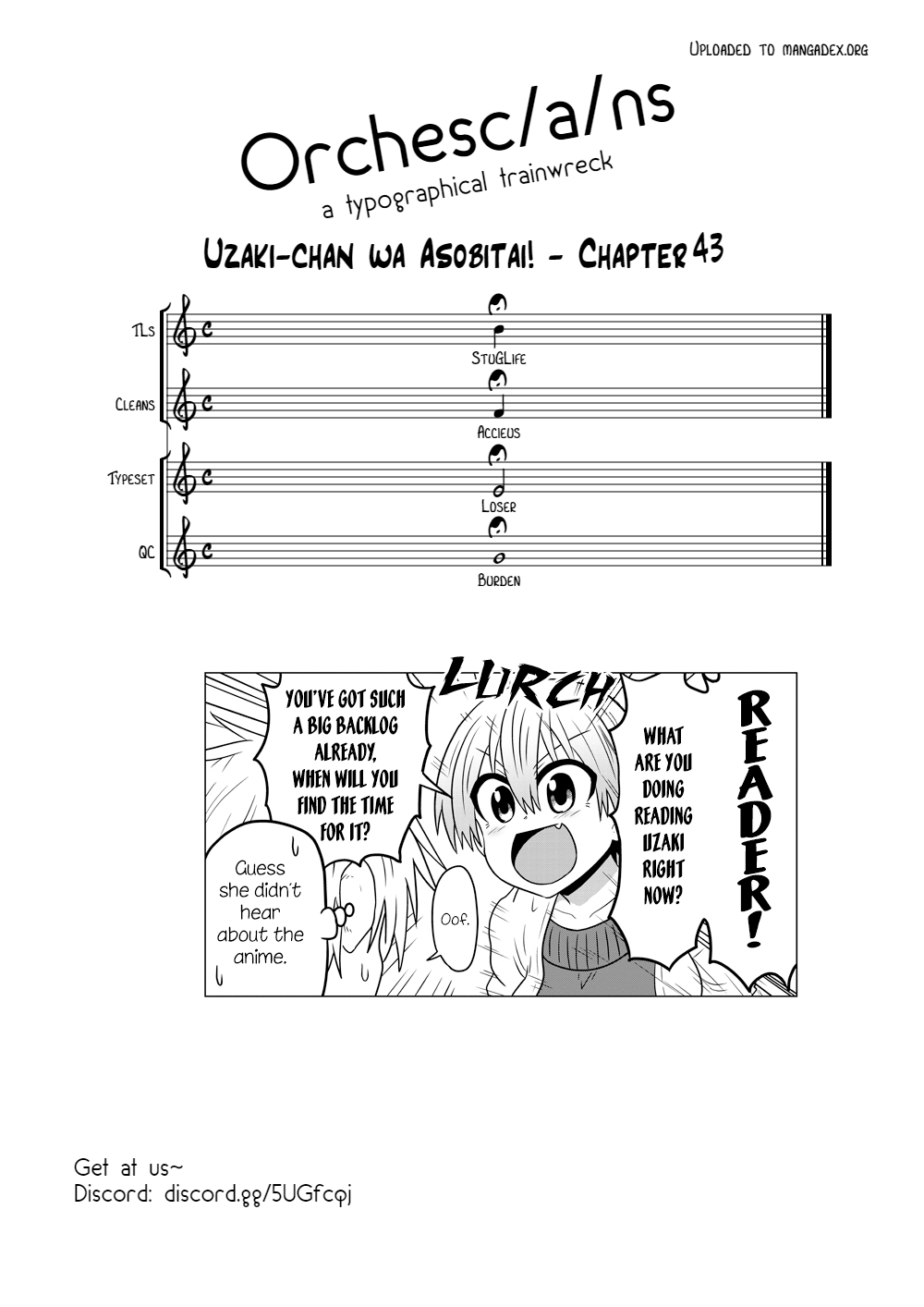 Uzaki-Chan Wa Asobitai! Chapter 43 page 13 - 