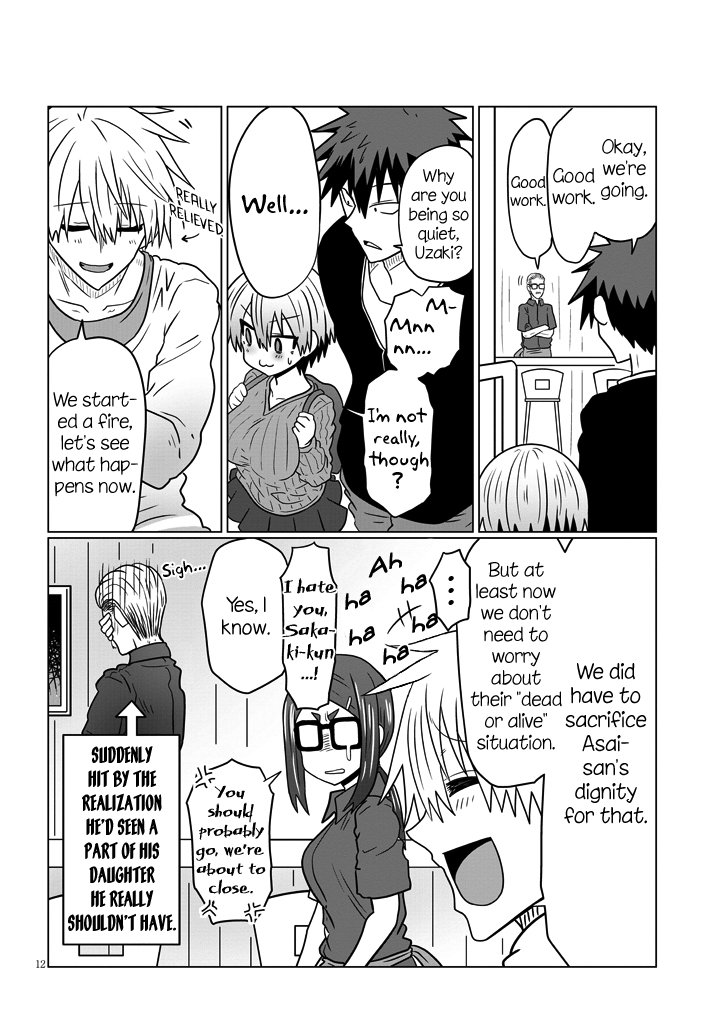Uzaki-Chan Wa Asobitai! Chapter 44 page 12 - 