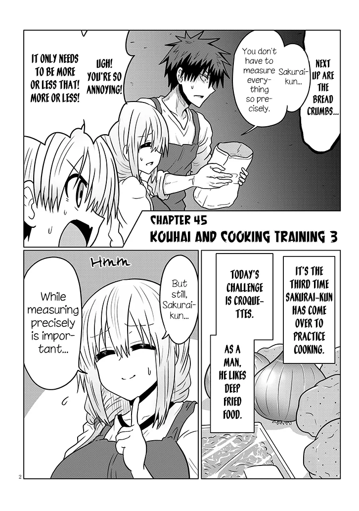 Uzaki-Chan Wa Asobitai! Chapter 45 page 2 - 