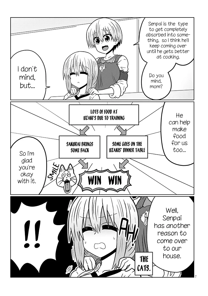Uzaki-Chan Wa Asobitai! Chapter 45 page 7 - 