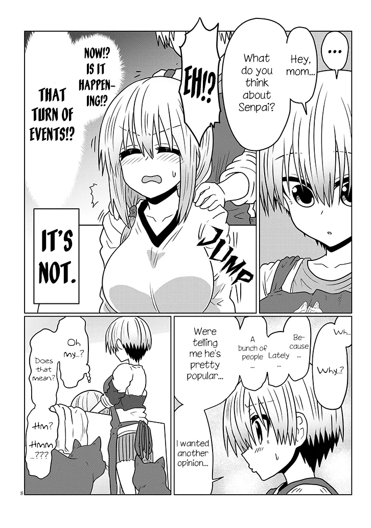 Uzaki-Chan Wa Asobitai! Chapter 45 page 8 - 