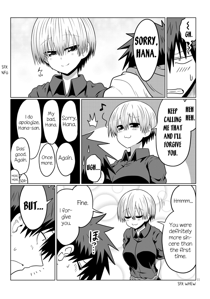 Uzaki-Chan Wa Asobitai! Chapter 46 page 11 - 