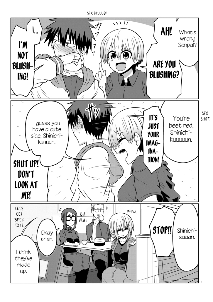 Uzaki-Chan Wa Asobitai! Chapter 46 page 13 - 
