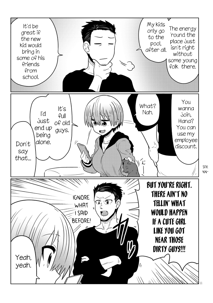 Uzaki-Chan Wa Asobitai! Chapter 47 page 11 - 