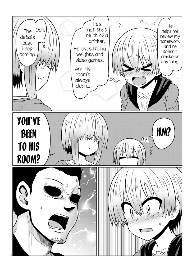 Uzaki-Chan Wa Asobitai! Chapter 48 page 8 - 