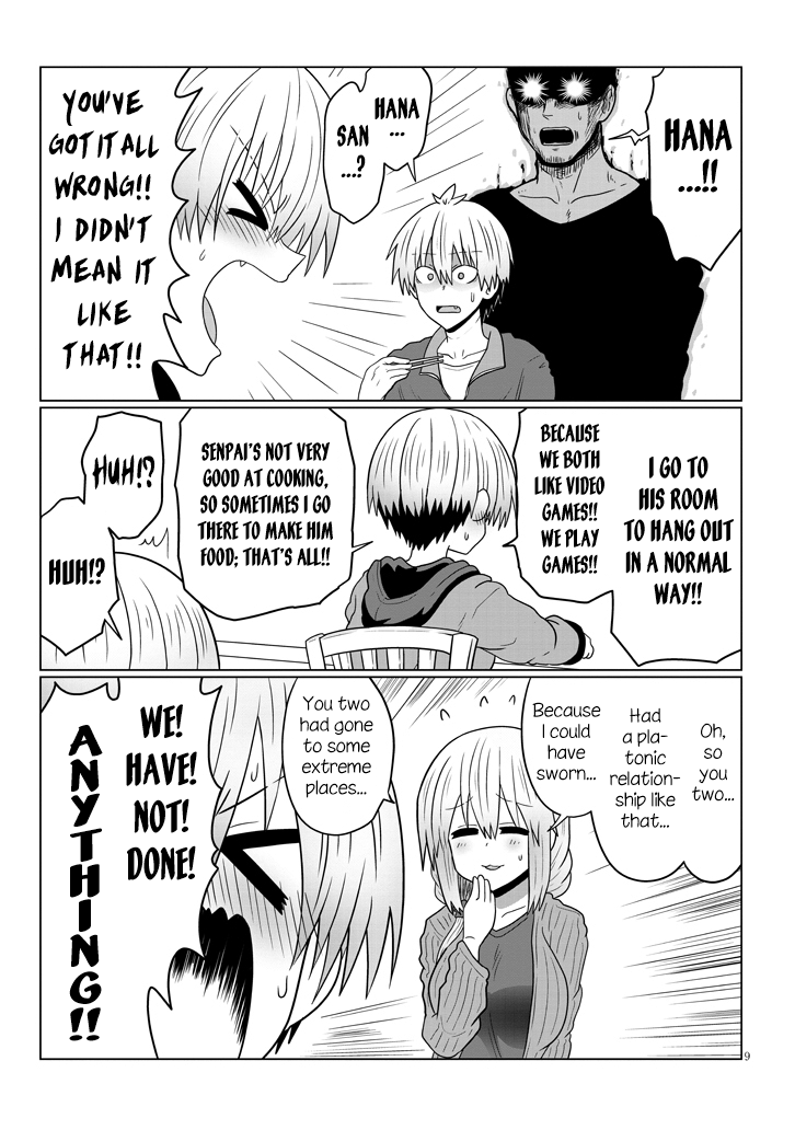 Uzaki-Chan Wa Asobitai! Chapter 48 page 9 - 
