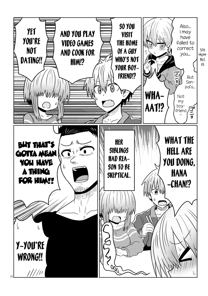 Uzaki-Chan Wa Asobitai! Chapter 48 page 10 - 