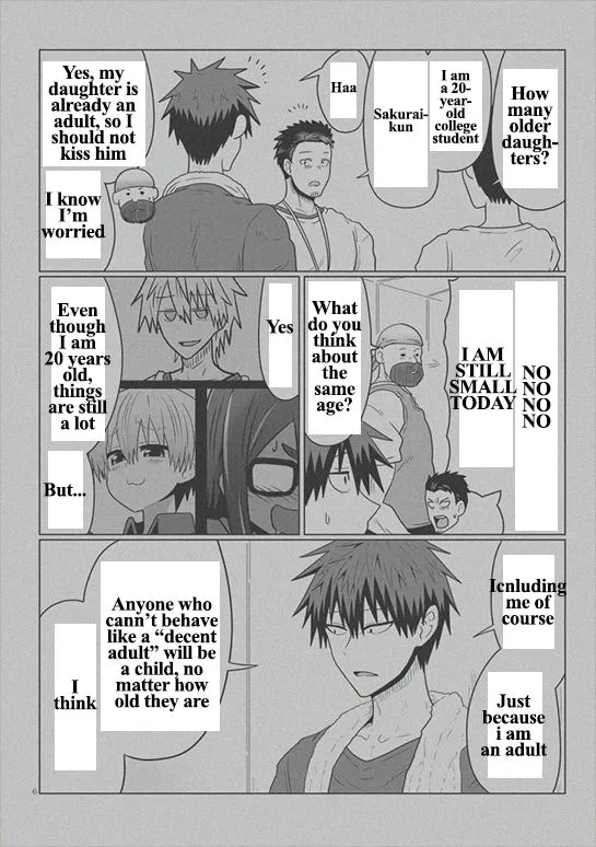 Uzaki-Chan Wa Asobitai! Chapter 49.1 page 6 - 