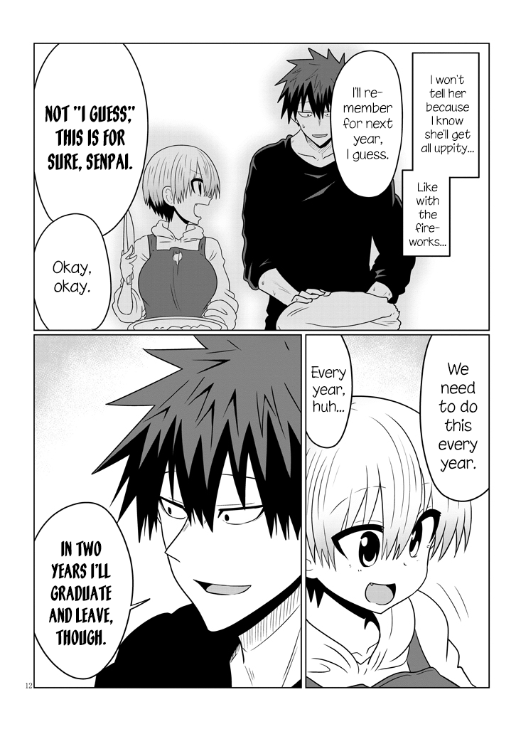 Uzaki-Chan Wa Asobitai! Chapter 51 page 12 - 