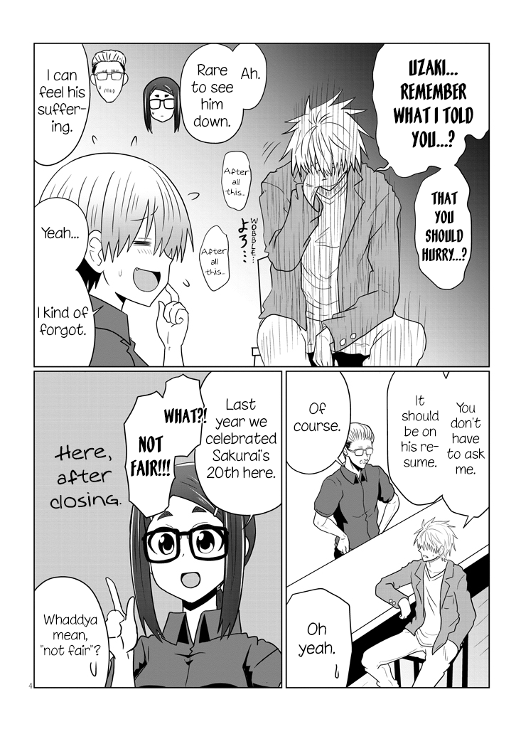 Uzaki-Chan Wa Asobitai! Chapter 51 page 4 - 