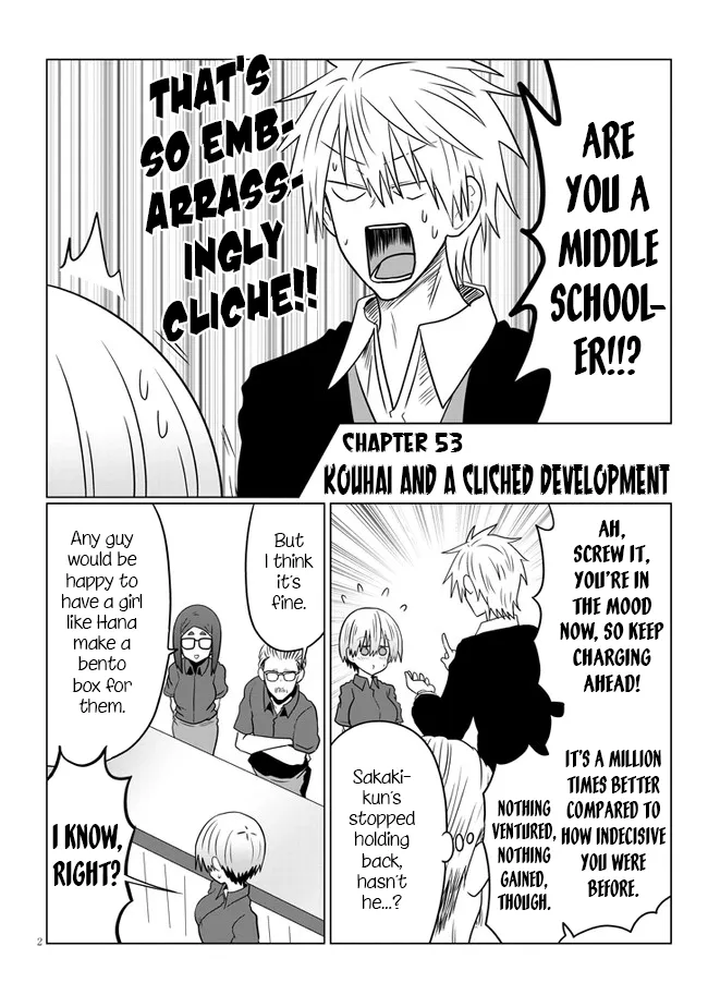 Uzaki-Chan Wa Asobitai! Chapter 53 page 2 - 
