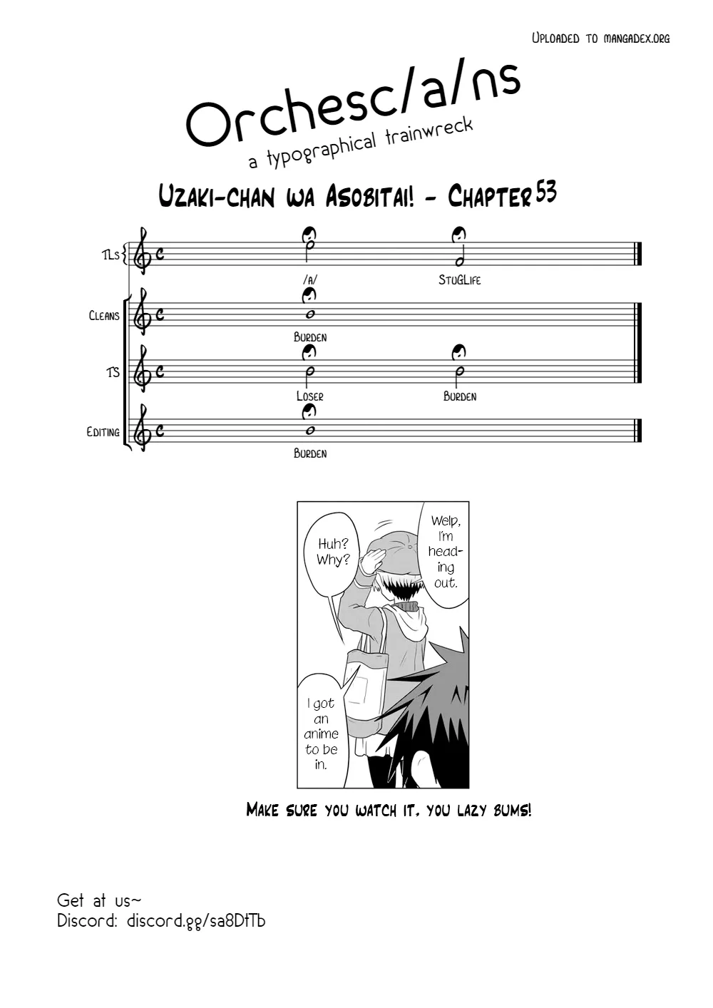 Uzaki-Chan Wa Asobitai! Chapter 53 page 13 - 