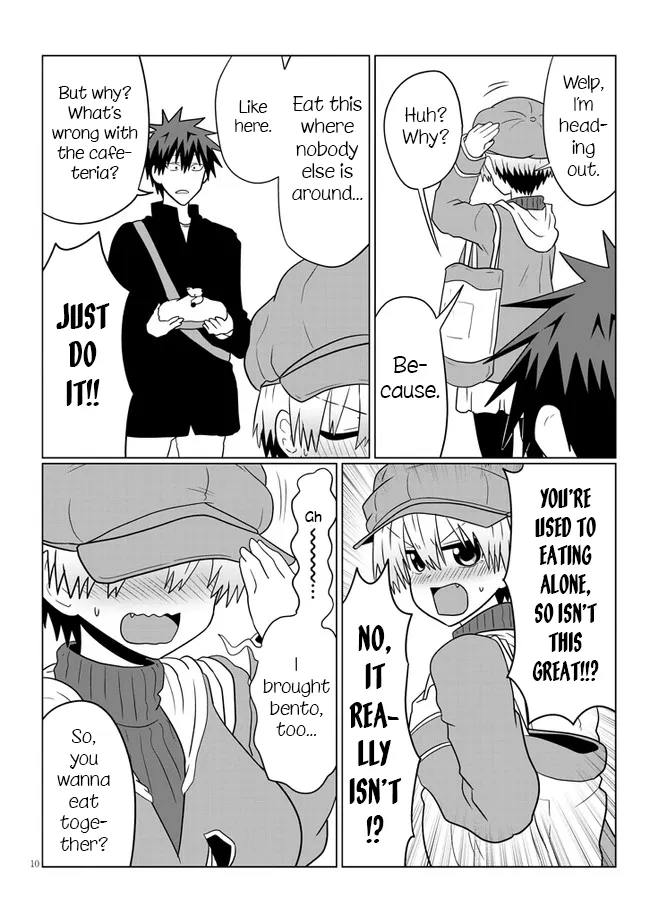 Uzaki-Chan Wa Asobitai! Chapter 53 page 10 - 