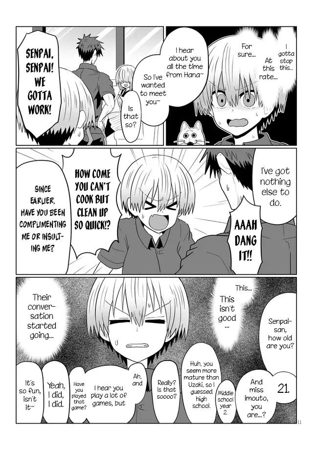 Uzaki-Chan Wa Asobitai! Chapter 54 page 11 - 