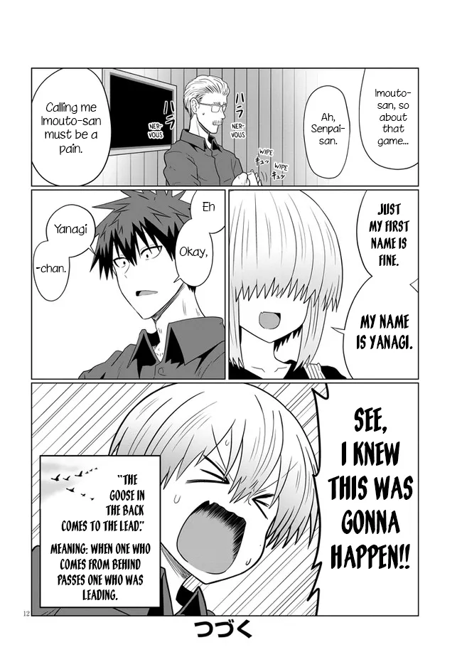 Uzaki-Chan Wa Asobitai! Chapter 54 page 12 - 