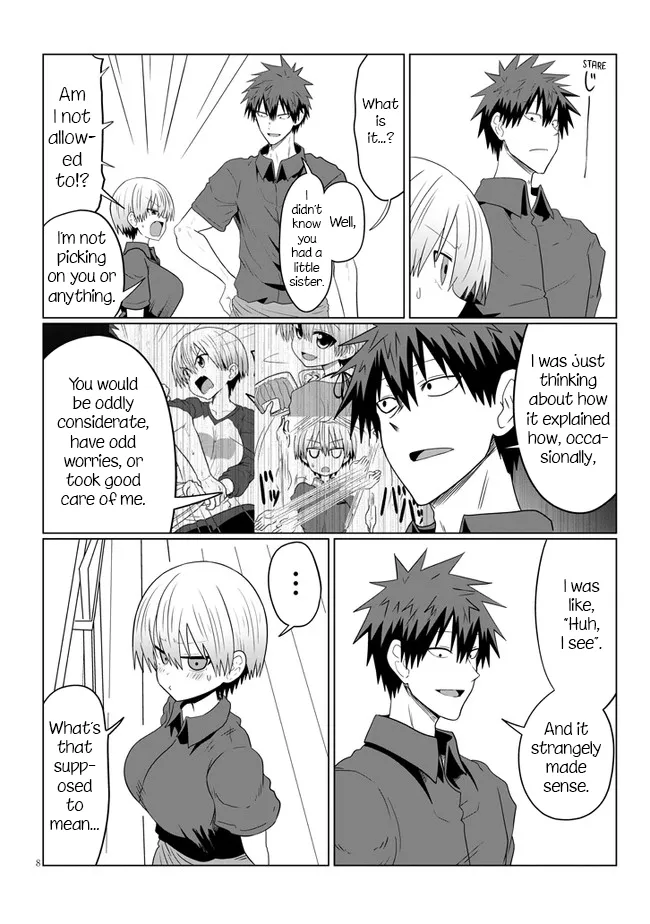 Uzaki-Chan Wa Asobitai! Chapter 54 page 8 - 