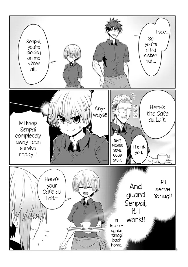Uzaki-Chan Wa Asobitai! Chapter 54 page 9 - 