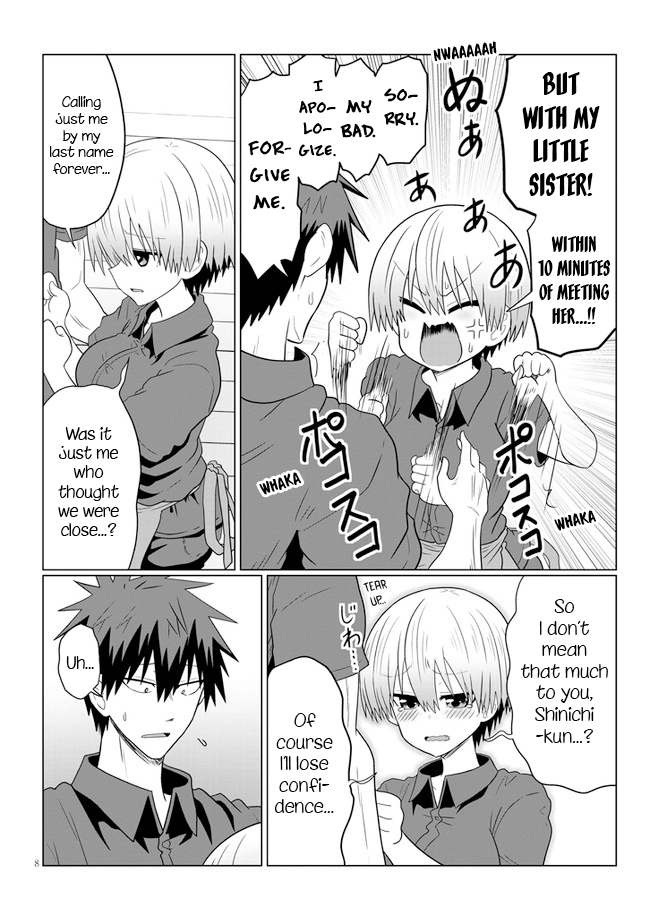 Uzaki-Chan Wa Asobitai! Chapter 55 page 8 - 