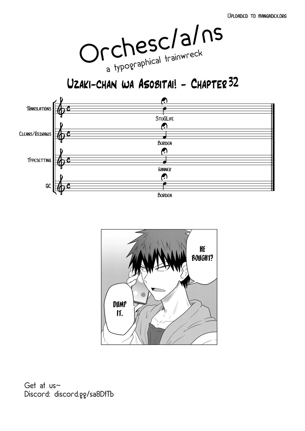 Uzaki-Chan Wa Asobitai! Chapter 59 page 13 - 