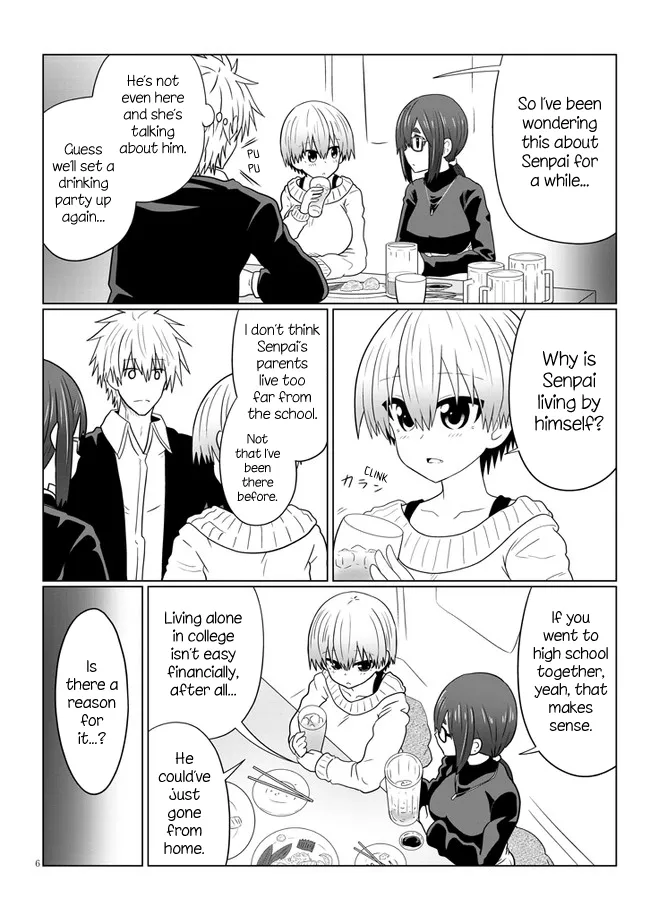 Uzaki-Chan Wa Asobitai! Chapter 60 page 6 - 