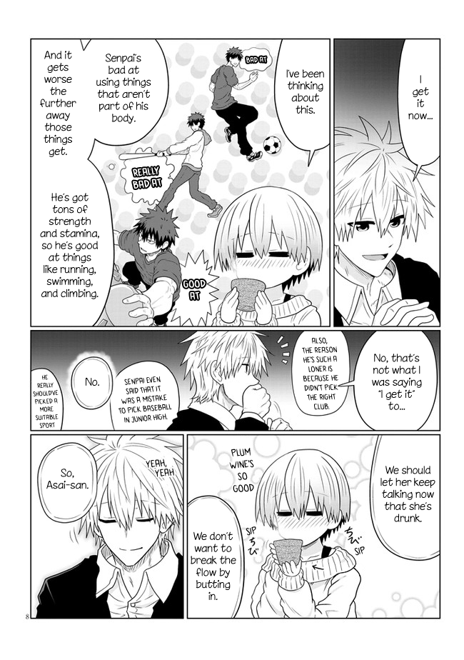 Uzaki-Chan Wa Asobitai! Chapter 61 page 8 - 