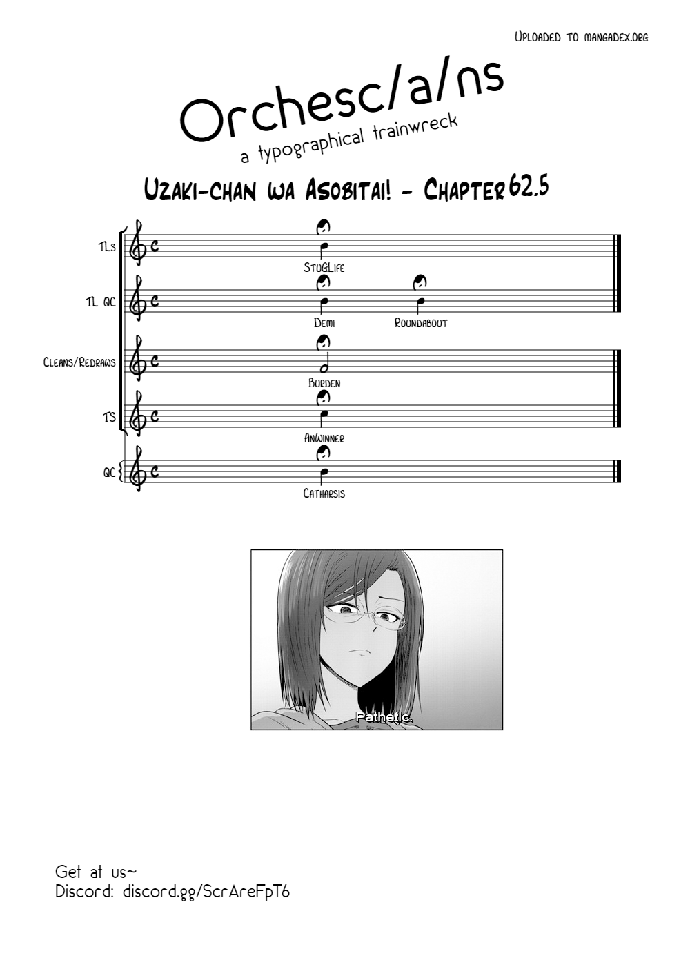 Uzaki-Chan Wa Asobitai! Chapter 62.5 page 3 - 