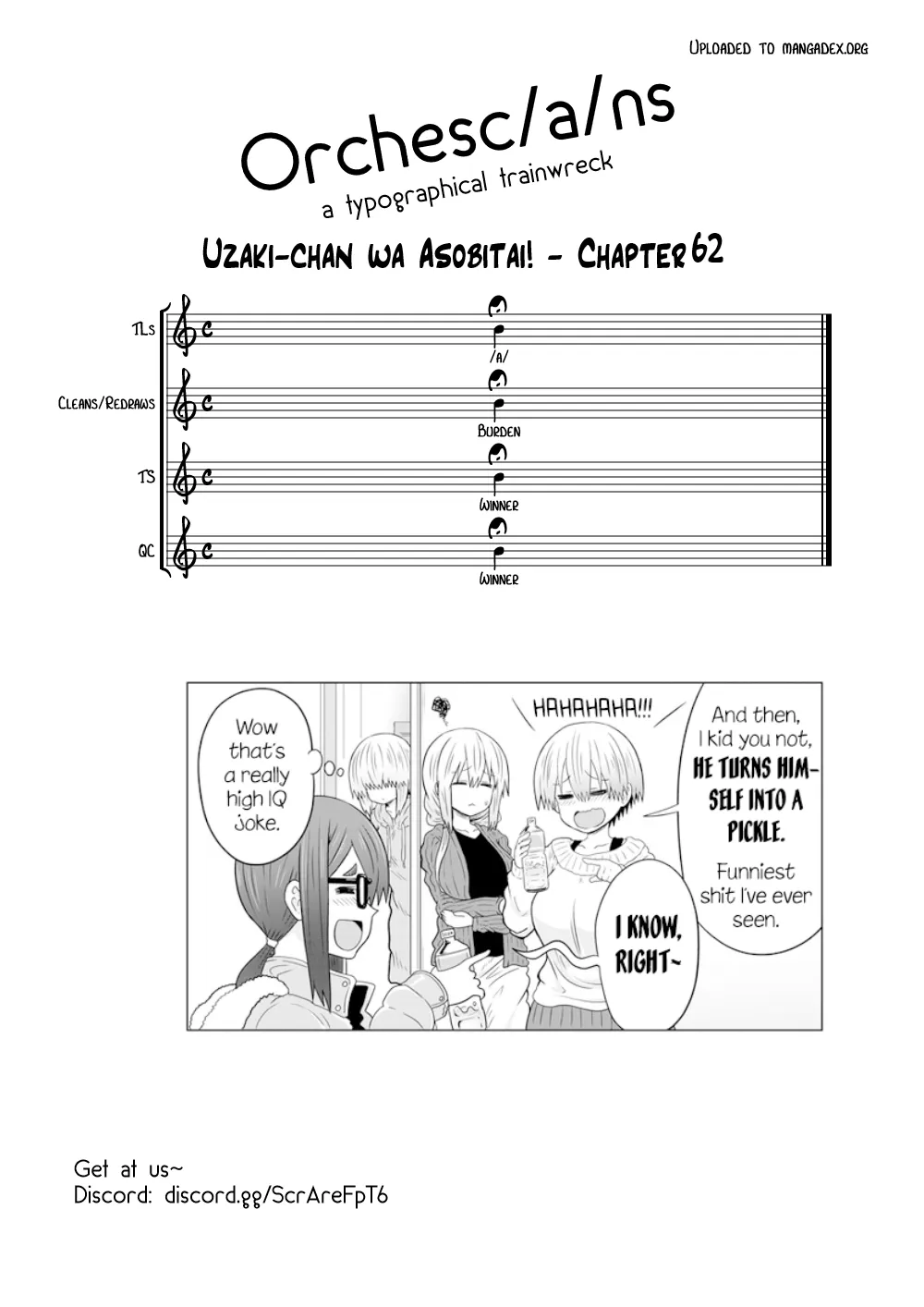 Uzaki-Chan Wa Asobitai! Chapter 62 page 13 - 