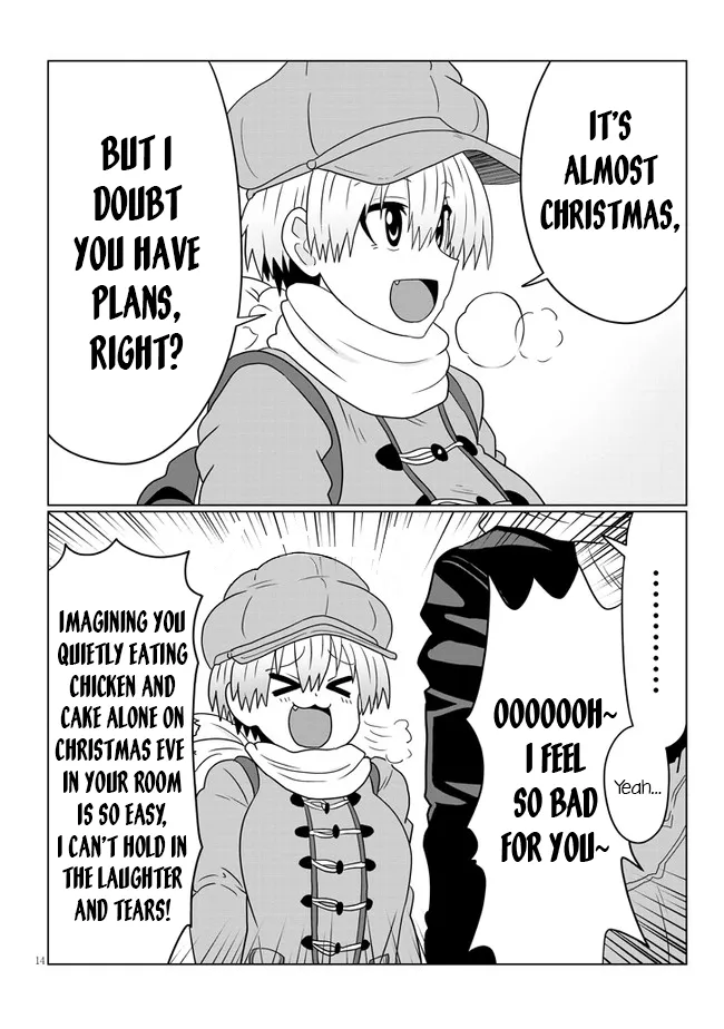Uzaki-Chan Wa Asobitai! Chapter 63 page 14 - 