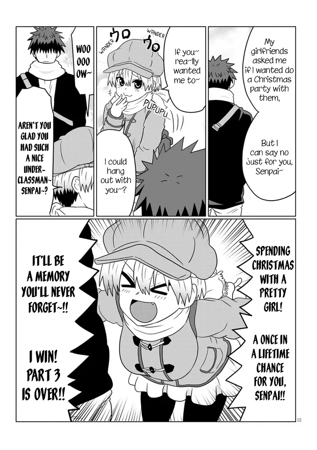 Uzaki-Chan Wa Asobitai! Chapter 63 page 15 - 
