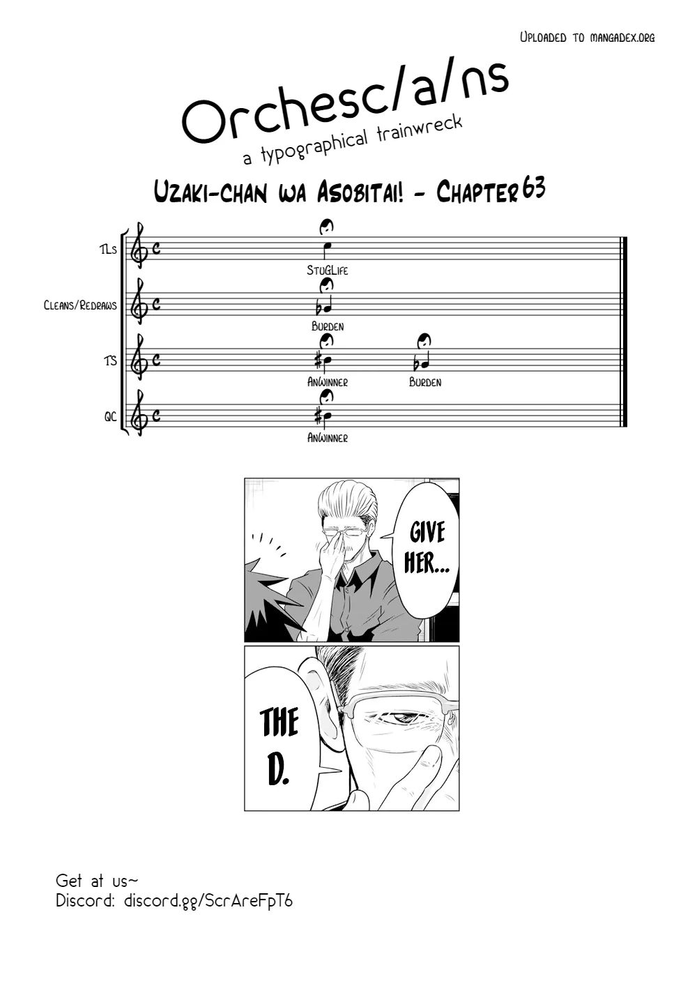 Uzaki-Chan Wa Asobitai! Chapter 63 page 17 - 