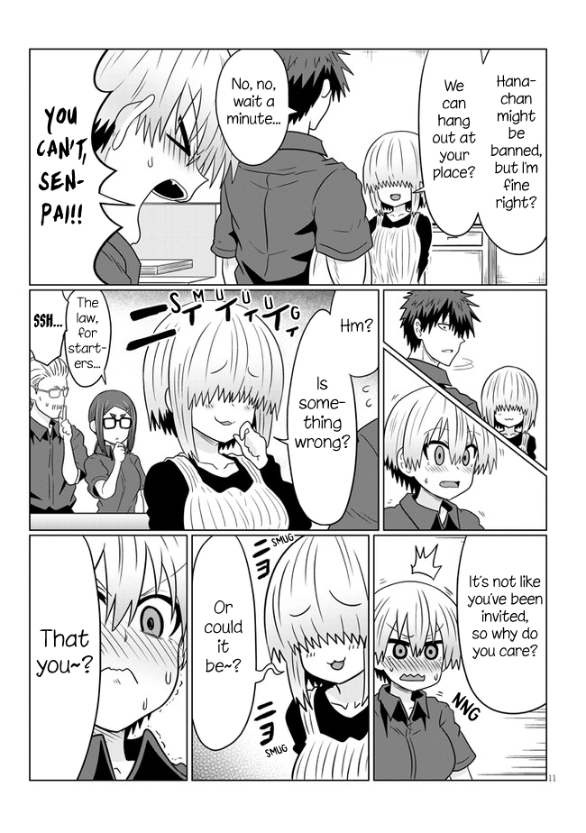 Uzaki-Chan Wa Asobitai! Chapter 64 page 11 - 