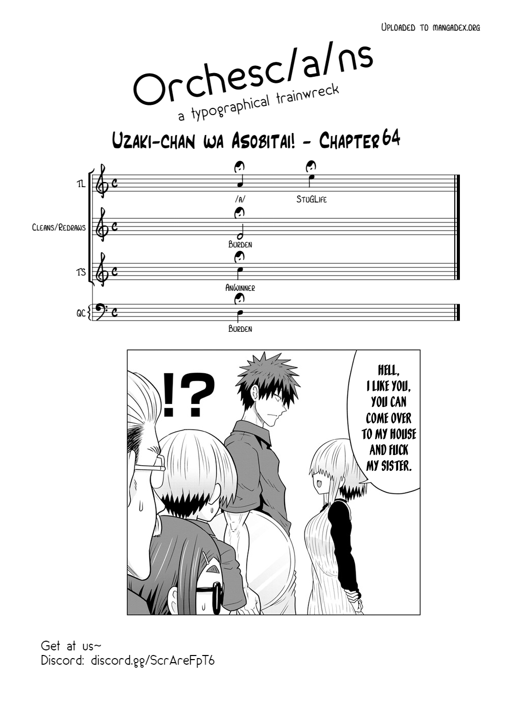 Uzaki-Chan Wa Asobitai! Chapter 64 page 17 - 