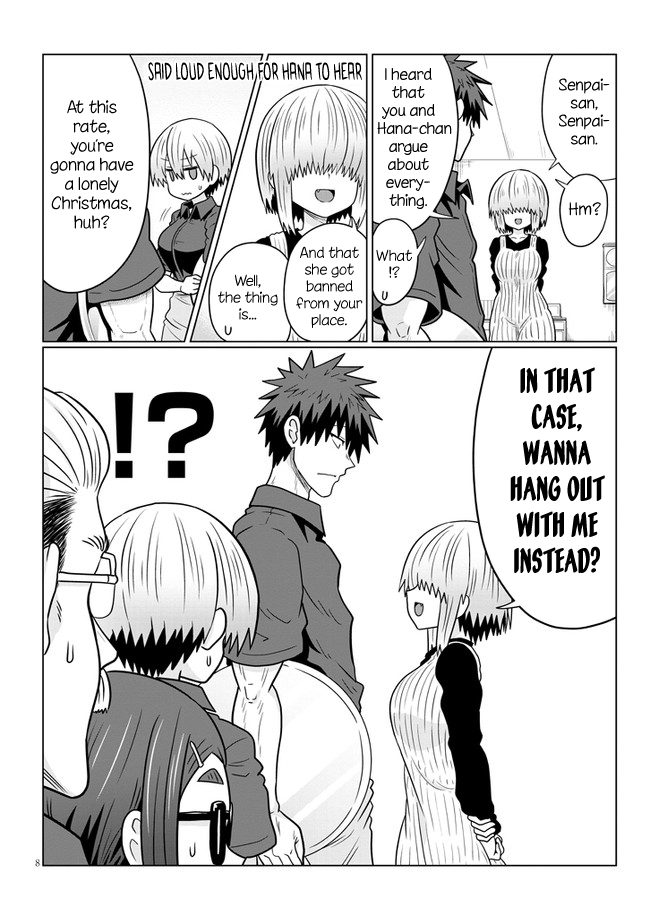 Uzaki-Chan Wa Asobitai! Chapter 64 page 8 - 