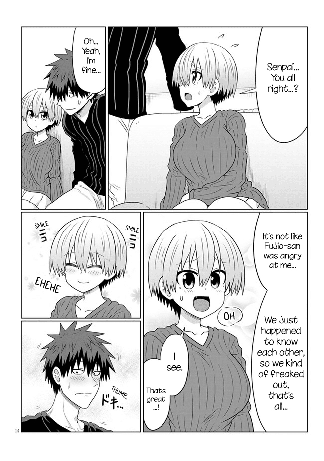 Uzaki-Chan Wa Asobitai! Chapter 65 page 14 - 