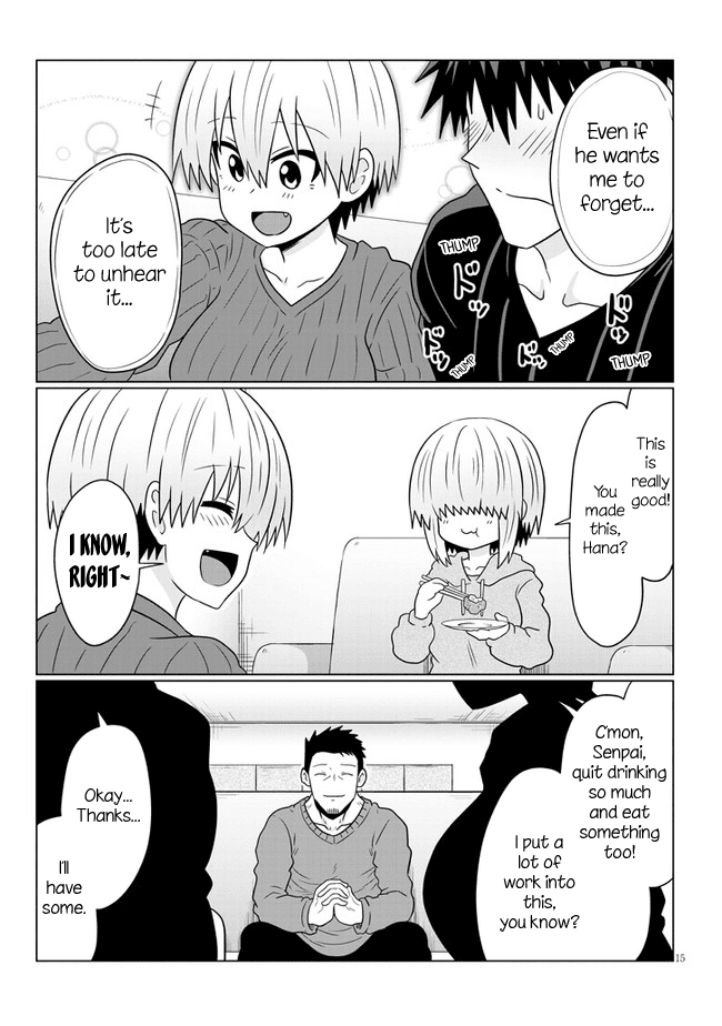 Uzaki-Chan Wa Asobitai! Chapter 65 page 15 - 