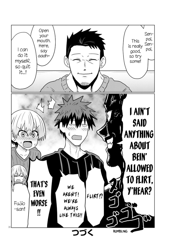 Uzaki-Chan Wa Asobitai! Chapter 65 page 16 - 