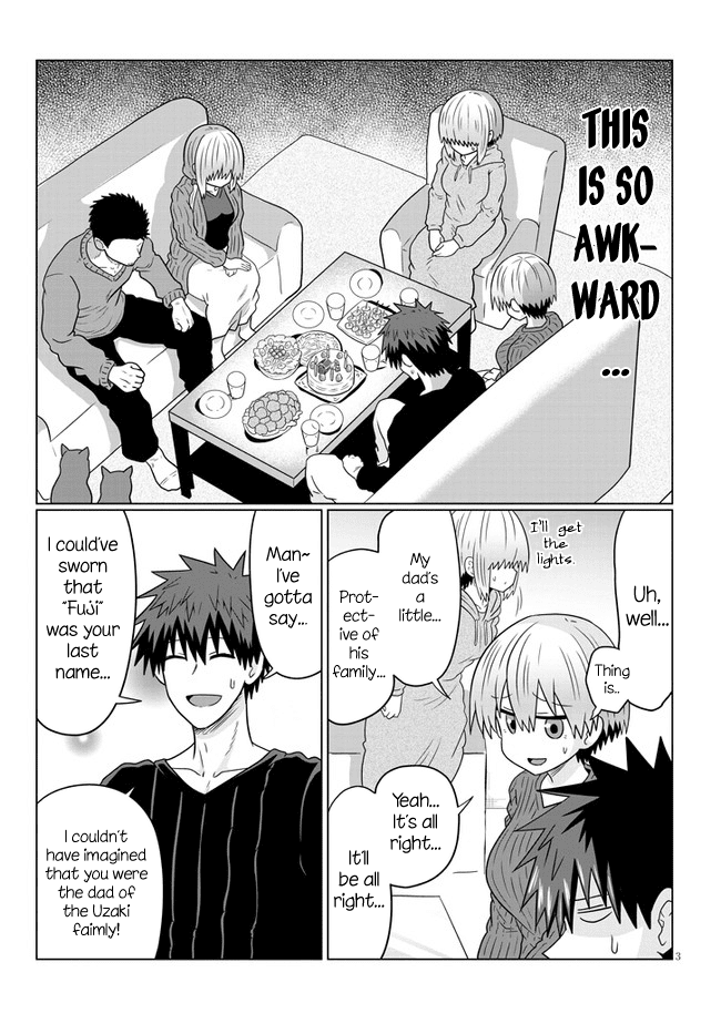 Uzaki-Chan Wa Asobitai! Chapter 65 page 3 - 