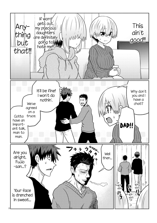 Uzaki-Chan Wa Asobitai! Chapter 65 page 8 - 