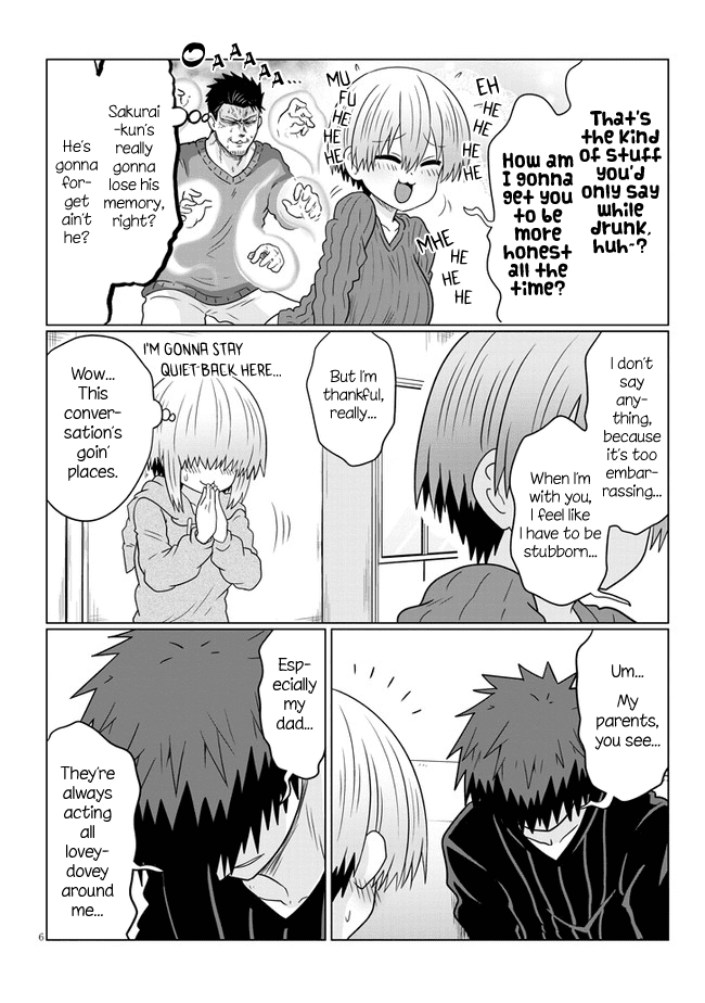 Uzaki-Chan Wa Asobitai! Chapter 66.2 page 6 - 