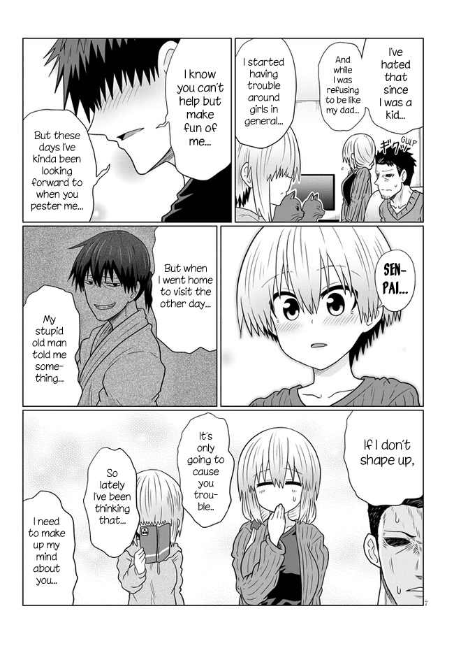 Uzaki-Chan Wa Asobitai! Chapter 66.2 page 7 - 