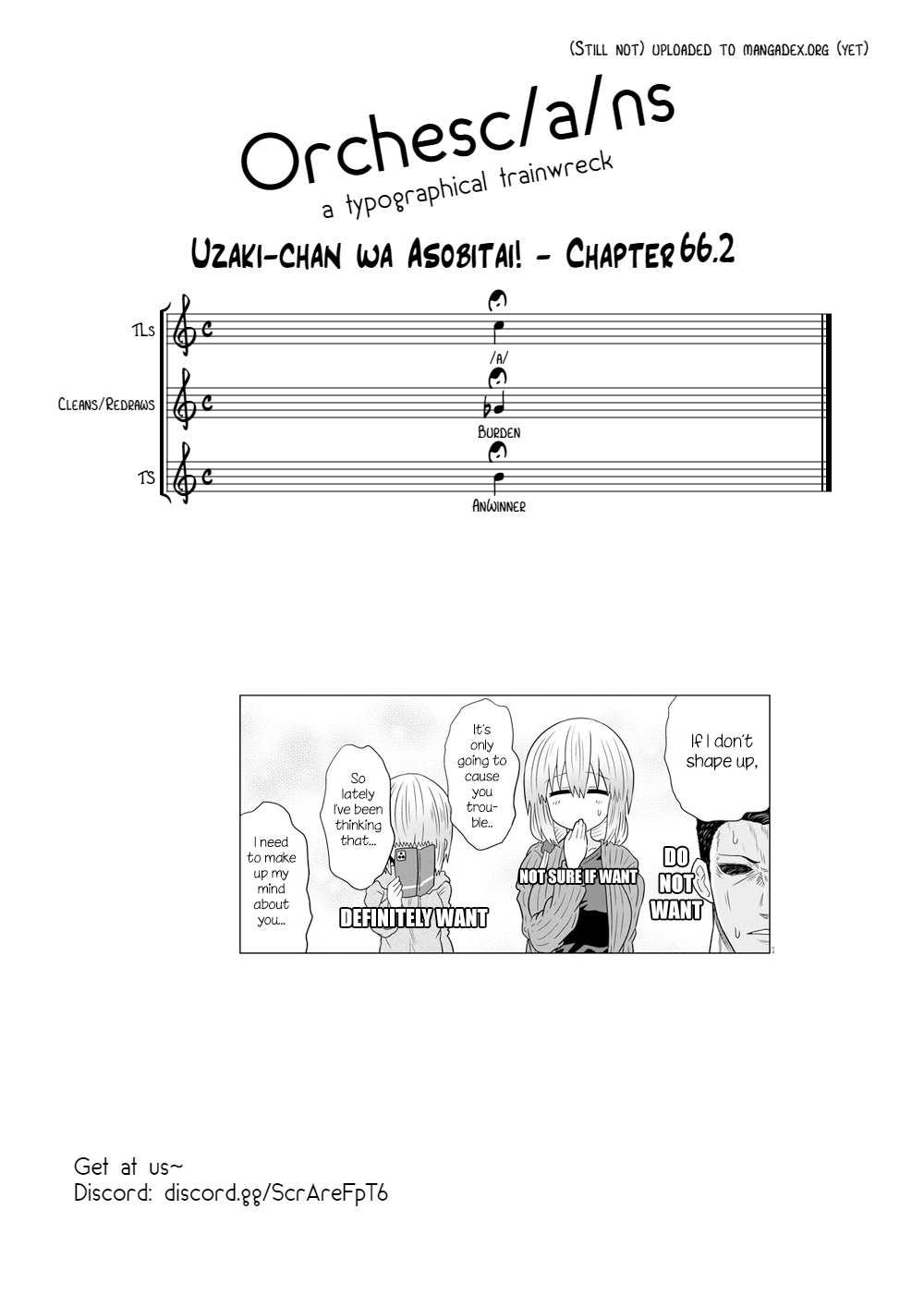 Uzaki-Chan Wa Asobitai! Chapter 66.2 page 9 - 