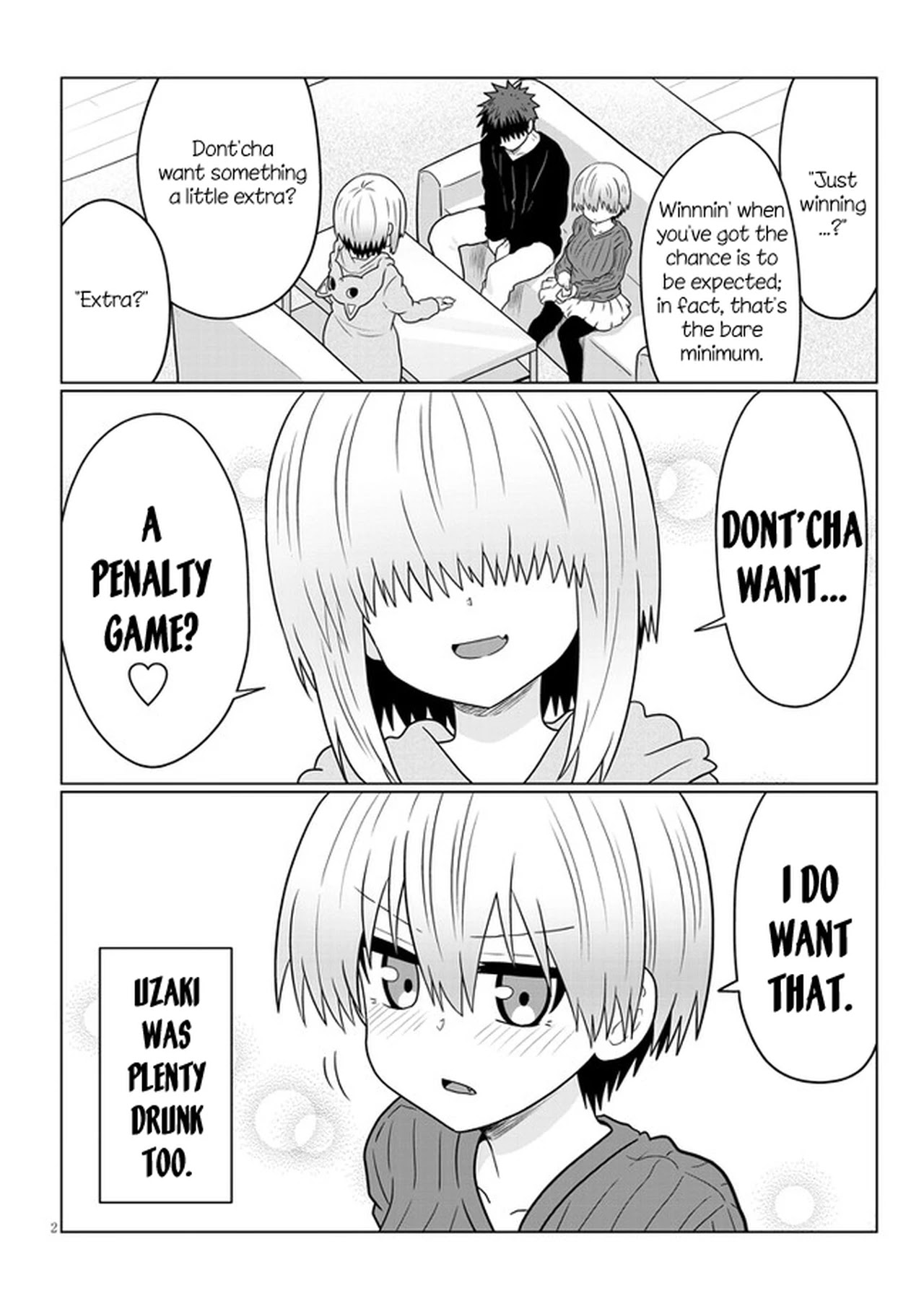 Uzaki-Chan Wa Asobitai! Chapter 67 page 2 - 