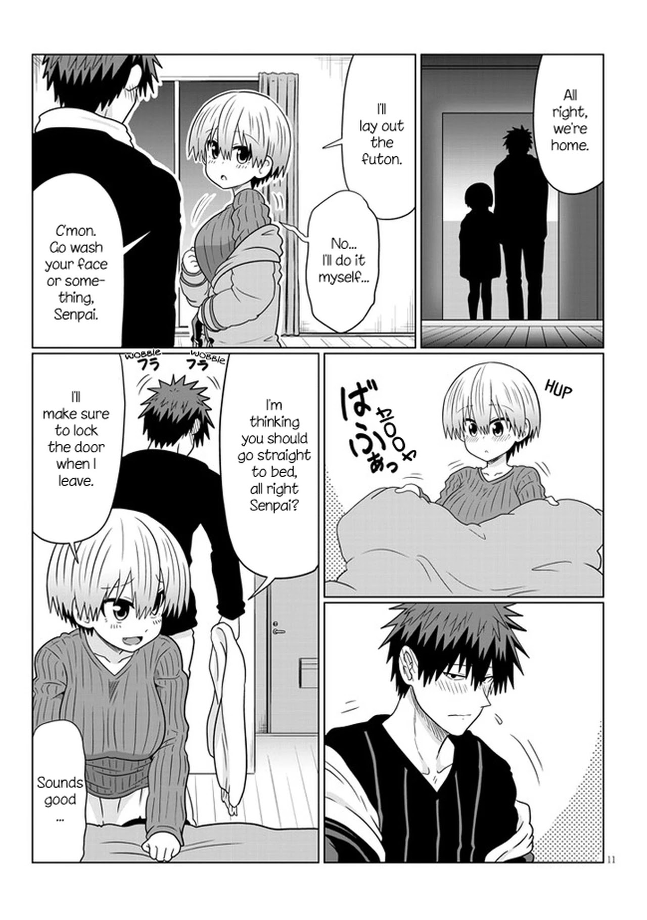 Uzaki-Chan Wa Asobitai! Chapter 67 page 11 - 