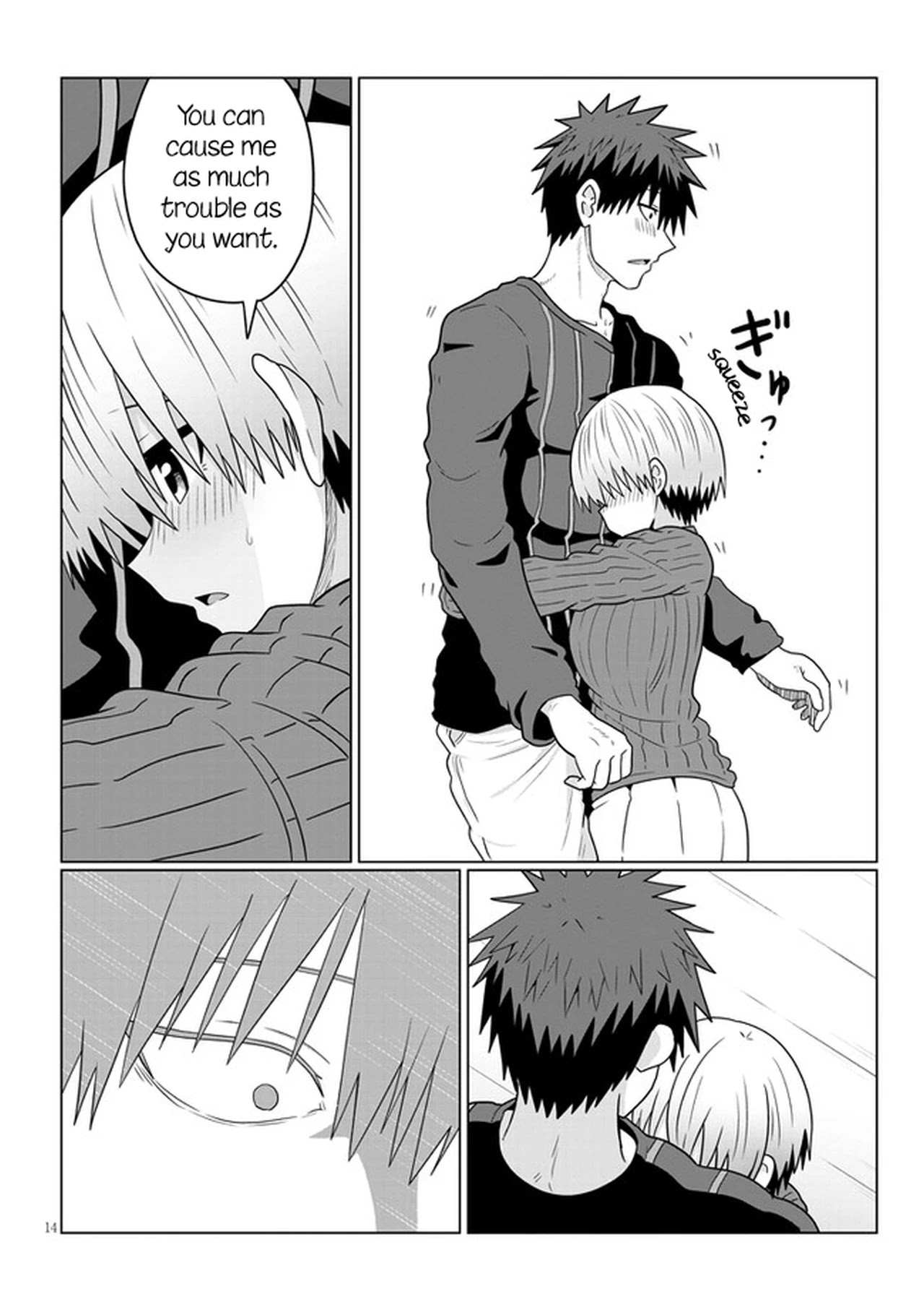 Uzaki-Chan Wa Asobitai! Chapter 67 page 14 - 