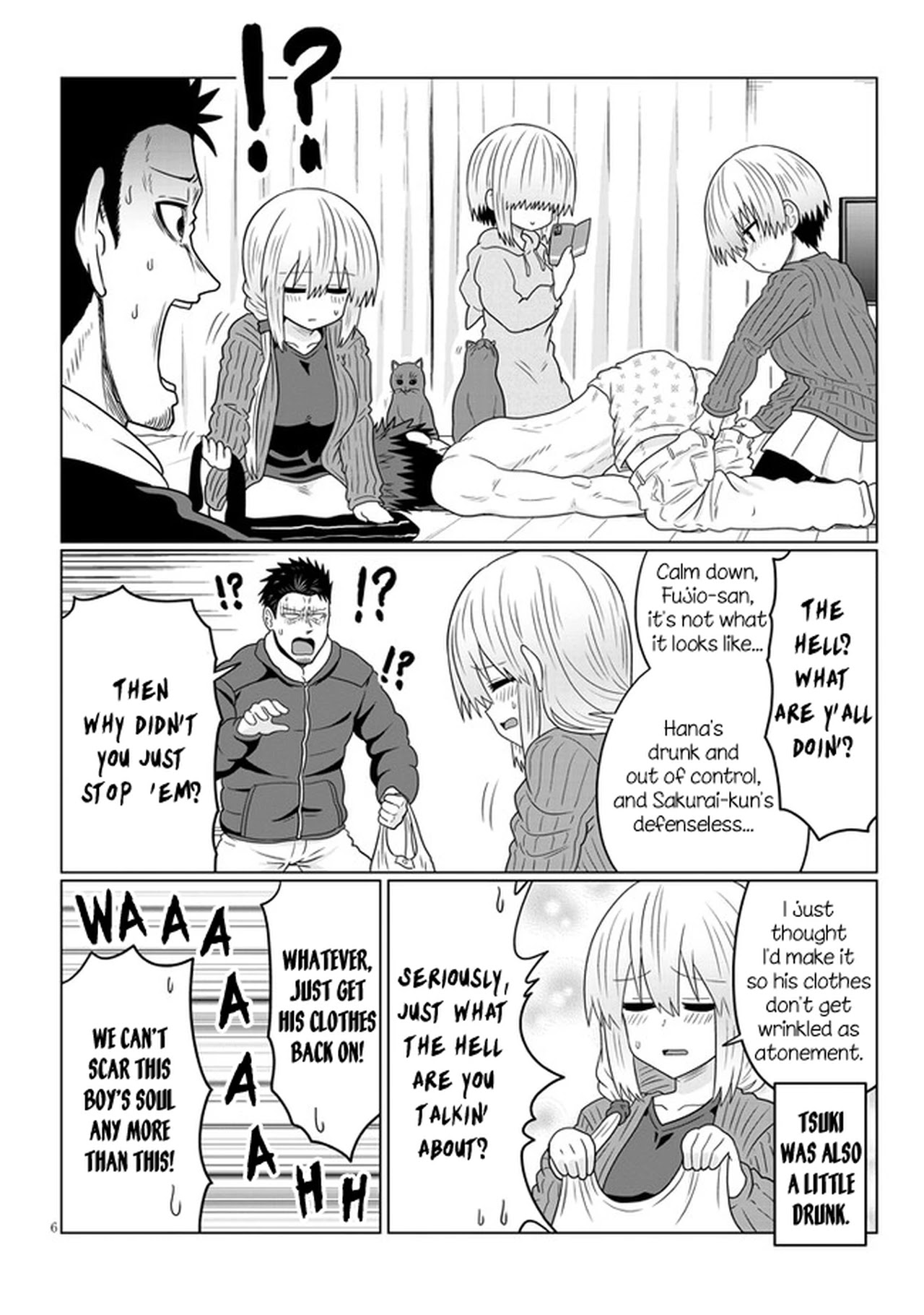 Uzaki-Chan Wa Asobitai! Chapter 67 page 6 - 