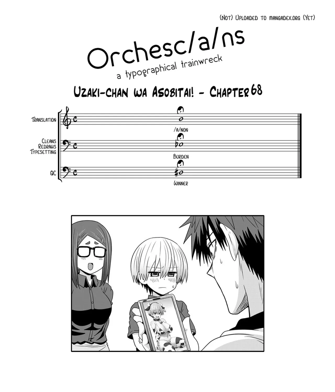Uzaki-Chan Wa Asobitai! Chapter 68 page 33 - 