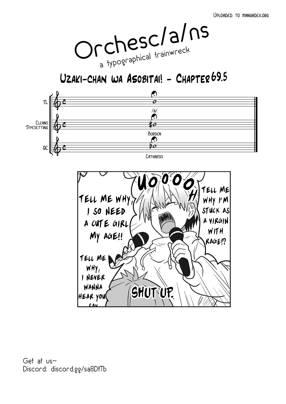 Uzaki-Chan Wa Asobitai! Chapter 69.5 page 18 - 