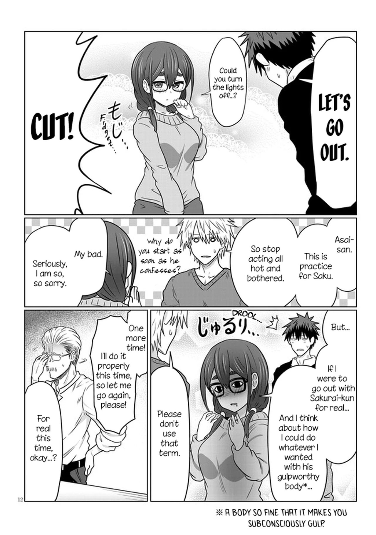 Uzaki-Chan Wa Asobitai! Chapter 70 page 12 - 