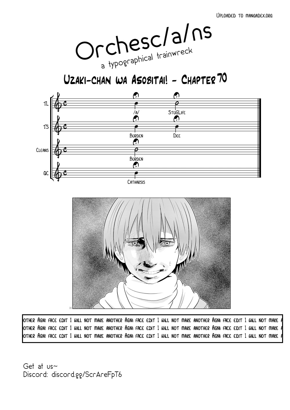 Uzaki-Chan Wa Asobitai! Chapter 70 page 17 - 
